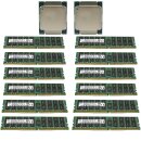 12x SKhynix 16GB 2Rx4 PC4-2133P DDR4 RAM 2x Intel Xeon...