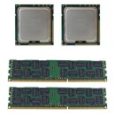 2x Samsung 4GB 2Rx4 PC3-10600R CL9 Server RAM DDR3 2x...