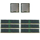 6x Samsung 4GB 2Rx4 PC3-10600R CL9 Server RAM DDR3 2x...