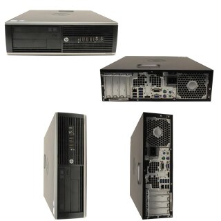 HP Compaq Elite 8300 SFF Small Form Factor PC Intel i5-3470 CPU 3.20GHz 4GB DDR3 RAM 100 GB SSD 500 GB HDD Win10 Pro