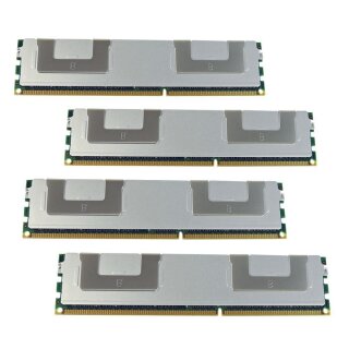 64 GB HP Samsung 4x 16 GB PC3-8500R 4Rx4 ECC Server RAM ECC DDR3 500207-171 M393B2K70CM0-CF8