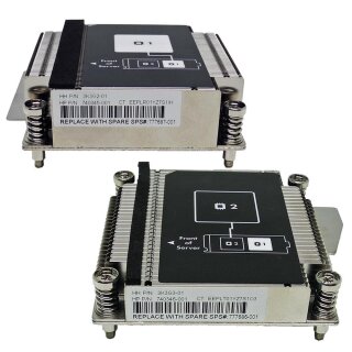 HP ProLiant BL460c Gen9 G9 CPU Heatsink Kühler CPU1 777687-001 + CPU2 777686-001