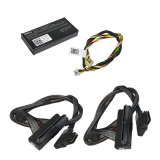 thumbnail interactive-video image 1 of Dell PowerEdge R410 Server – PERC 6i RAID Kit, SAS SATA, Battery & Cables, Y180K, Used 1 of 5