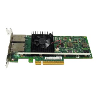 Intel X540-T2 Converged Network Adapter – PCIe 2.1 X8 – Dual 10GbE RJ-45 Ports – Low Profile – Tested Working