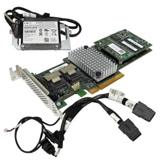 03 Low Profile LSI SAS3081E-S Pcie 8-port SAS Raid LP 371-3255-02-01