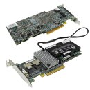 Dell LSI MR 9260-8i 8-Port 6 Gb PCIe x8 RAID Controller L3-25121-74B +BBU +Kabel 4x SATA