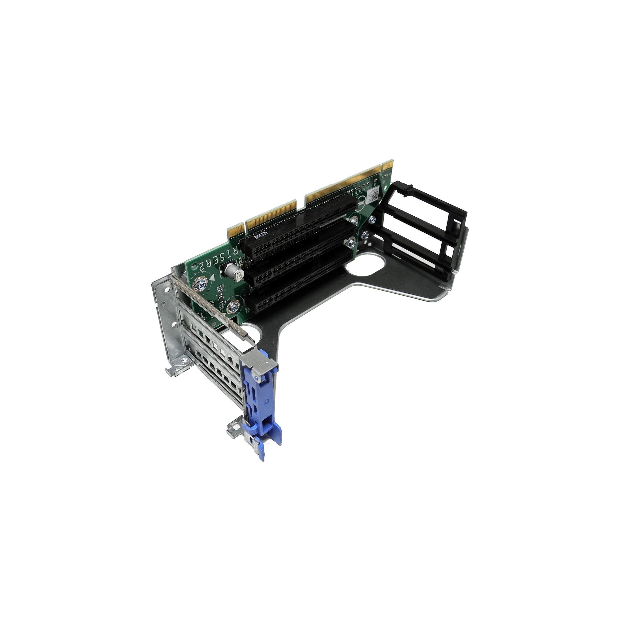 DELL Riser2 Board 0D13MJ 3x PCIe x16 + Cage 04XTY4 PowerEdge R820 Server
