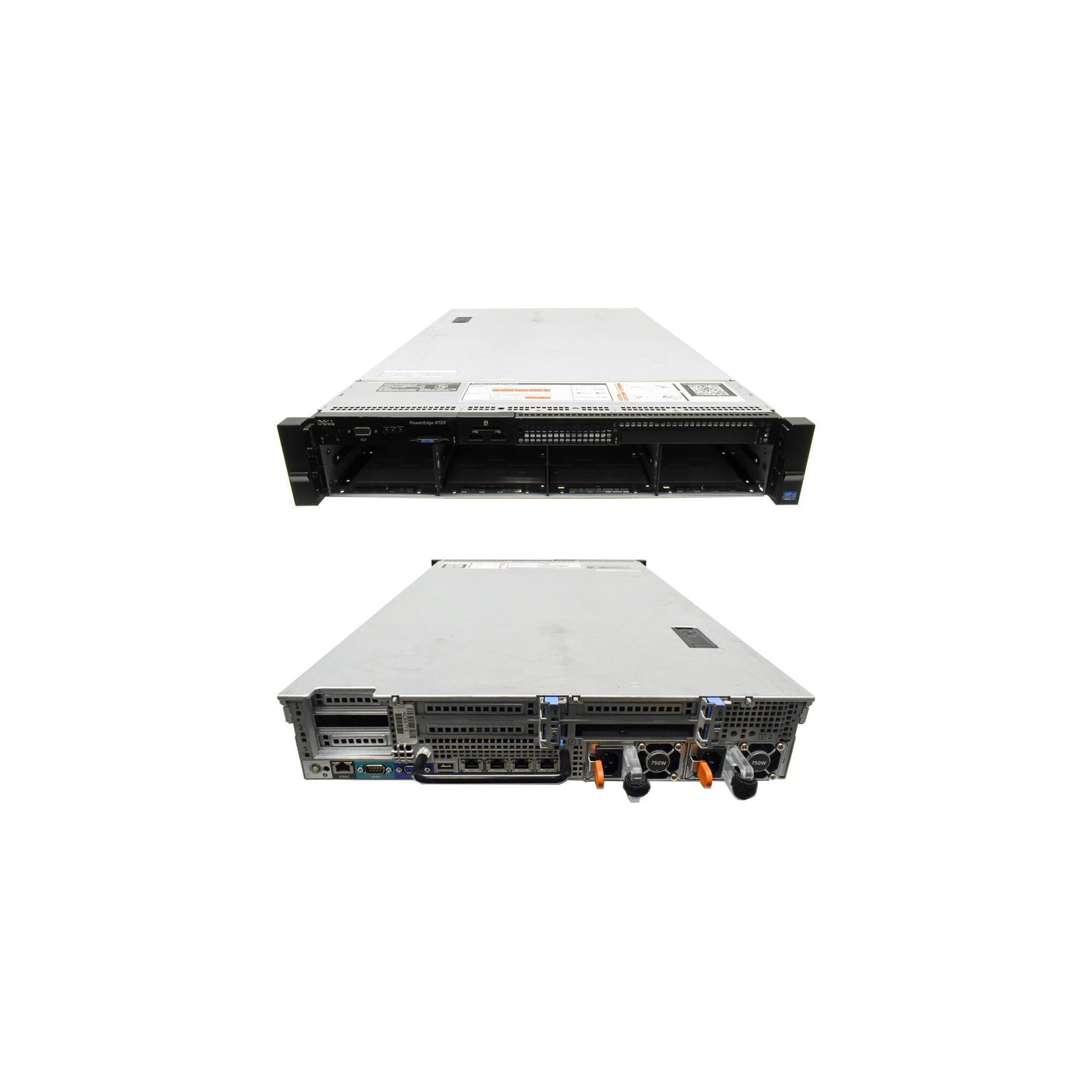 Dell PowerEdge R720 Rack Server 2x E5-2620 V2 2,1GHZ CPU 128GB RAM 8x 3 ...