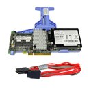 IBM ServeRAID M5015 6 Gb RAID Controller 46M0851 +BBU...