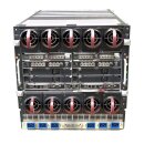 HP BladeSystem c7000 Enclosure 712987-B21 10xFans 6xPower Supply Rack Rails 2x10Gb 2x 8Gb Module