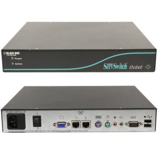 Black Box Serv Switch Octet KV1713E 520-437-001