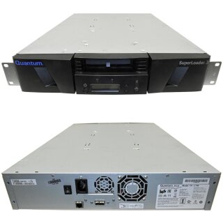 Quantum L700 SuperLoader 3 Tape Autolader E7-LLSAE-YE Drive Type LTO-6HH SAS 2U