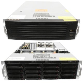 Supermicro CSE-836 Netscout 6995/VS 3U Server X8DTH-iF Rev 2.01 2x X5650 6C CPU 24GB RAM 16x 1TB HDD 2x NT20E-PFC