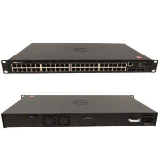 Dell Rackmount Gigabit Managed Switch 48x RJ-45 4x SFP+ E15W002 N1548