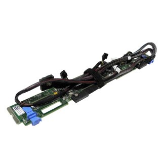 DELL PowerEdge R720 8-Slot SAS 3.5" HDD Backplane 0RVVMP 0Y4HYG + 4x Kabel