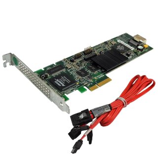 AMCC 3ware 9650SE-4LPML SATA-RAID Controller +SATA Kabel 700-3260-10D