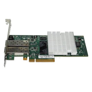 Tarjeta de red PCI-e Dell Qlogic Qle2564-T-Del 4x Sfp+ de 8 GB