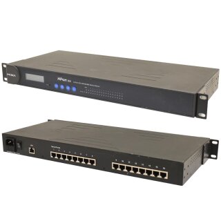 Serveur Série Moxa NPort 5650-16 – 16 Ports RS-232/422/485 Pour Automatisation