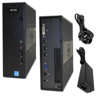 Dell Wyse 7010 Thin Client AMD CPU 4GB RAM 16GB SSD USB 3.0 Riser PCIe x16 Windows Embedded Standard 7 English ohne Standfuß