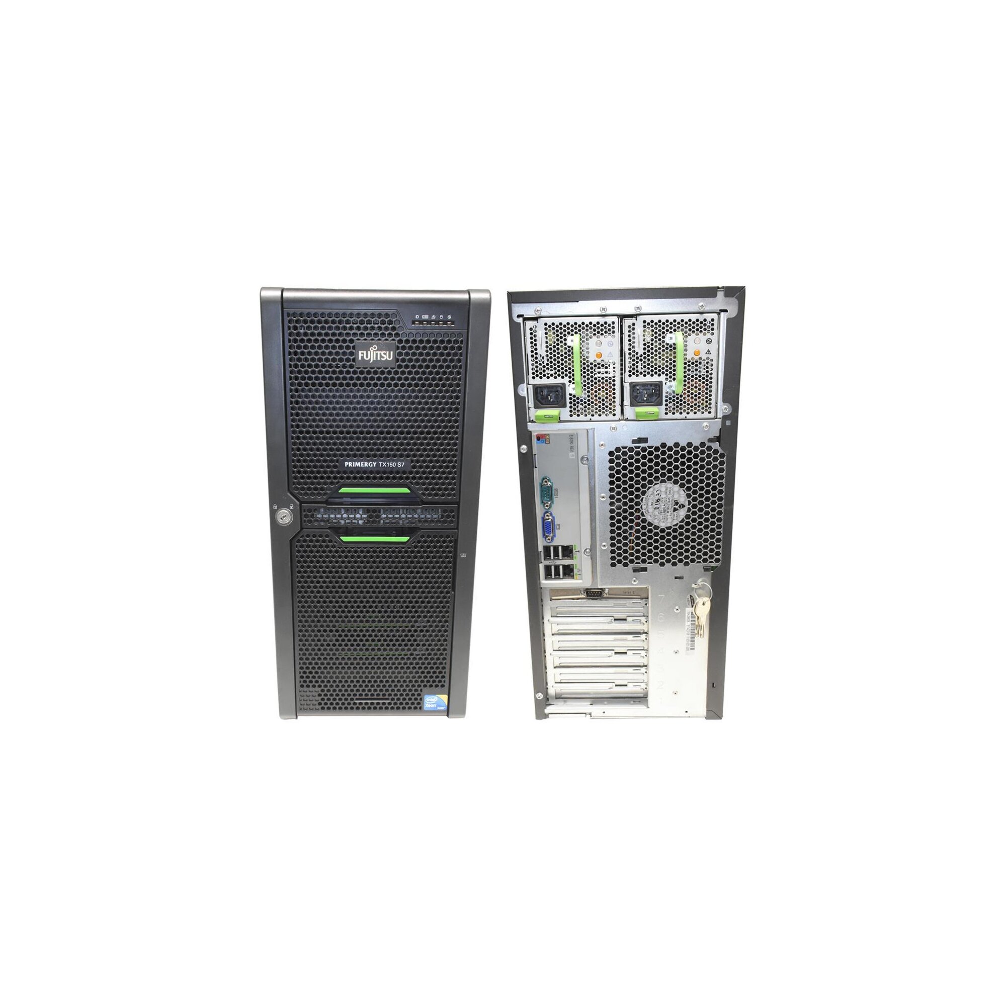 Fujitsu Primergy TX150 S7 Server Xeon X3430 2.40 GHz 8GB RAM 2x