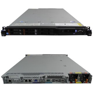 IBM x3550 M2 Server 2x E5620 QC 2.40 GHz 24GB RAM 2x 146GB HDD 2x 73GB HDD M5015