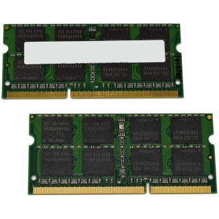 16GB 2x 8GB SEC RAM wie Samsung M471B1G73BH0-YK0 SO-DIMM 2Rx8 PC3L-12800S RAM