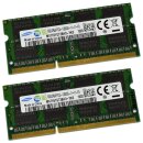 16GB 2x 8GB SEC RAM wie Samsung M471B1G73BH0-YK0 SO-DIMM 2Rx8 PC3L-12800S RAM