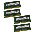 32GB 4x8GB Samsung M471B1G73BH0-YK0 SO-DIMM 2Rx8...