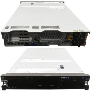 IBM x3650 M4 Server Xeon E5-2640 6C 2.50GHz 32GB RAM 3x 300GB 2.5 HDD 8Bay 2x 95Y3766 1x 94Y5167 1x 46C9027