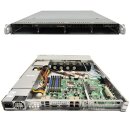 Supermicro CSE-815 1U Rack Server Mainboard X8SIE-LN4F LGA 1156 ohne Kühler