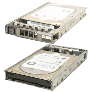 2 Stück x Dell Seagate 1TB Festplatte 2.5" 7.2K 6G SATA  P/N: 09KW4J ST91000640NS mit Rahmen
