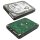 4 Stück Dell Seagate 1TB 2.5 Zoll SATA HDD Festplatte 7.2K 6G  09KW4J ST91000640NS