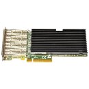 Silicom PE310G4SPI9L-XR-CX3 Quad-Port 10G SFP+ Network Adapter LP