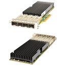 Silicom PE310G4SPI9L-XR-CX3 Quad-Port 10G SFP+ Network Adapter LP