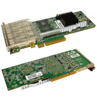Silicom PE2G4SFPI6L-R Quad Port Fibre Channel GbE PCI-Express x8 Server Adapter
