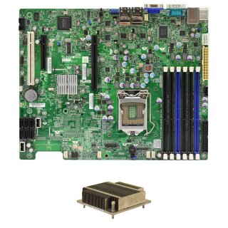 Supermicro ATX Mainboard X8SIE-F 1x SNK-P0046P LGA 1156 Socket