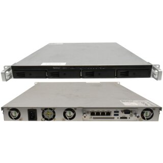Synology RS814+ NAS Rack Station Intel Dual-Core 2,13 GHz CPU 4x 2TB HDD