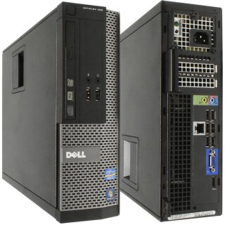 Dell OPTIPLEX 390 SFF PC Intel i5-2400 CPU 4GB RAM 128GB SSD DVD-RW Windows 10 Pro 64bit