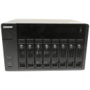 QNAP TS-869 Pro NAS Server 2.13GHz 1GB RAM 6x 500GB 3.5 HDD 8Bay 2x eSATA HDMI