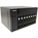 QNAP TS-869 Pro NAS Server 2.13GHz 1GB RAM 6x 500GB 3.5 HDD 8Bay 2x eSATA HDMI