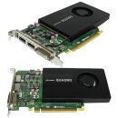 NVIDIA QUADRO K2200 Grafikkarte GM107 GPU 4GB GDDR5 S26361-D3000-V220 GS2 D-Port DVI